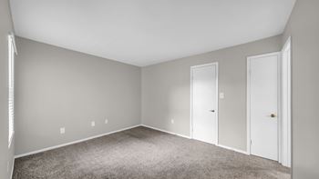 Carpeted floors
